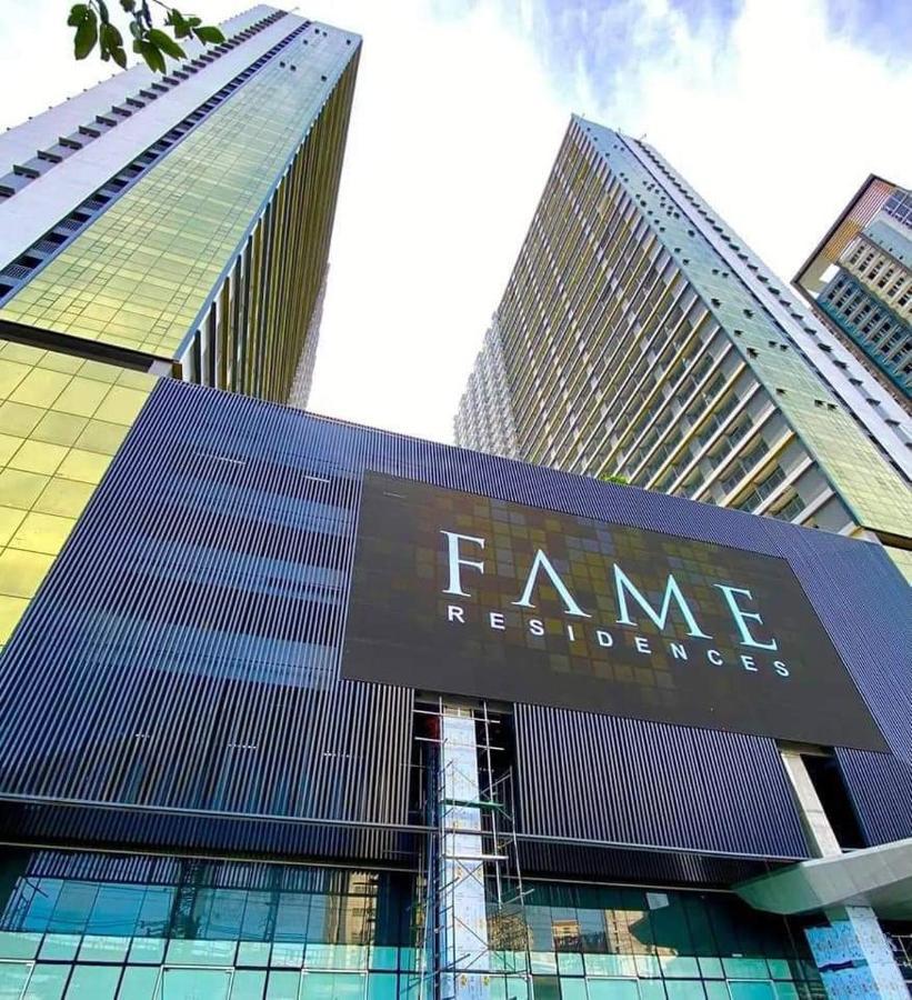 One Bedroom Condo Unit Fame Residences Manilla Buitenkant foto
